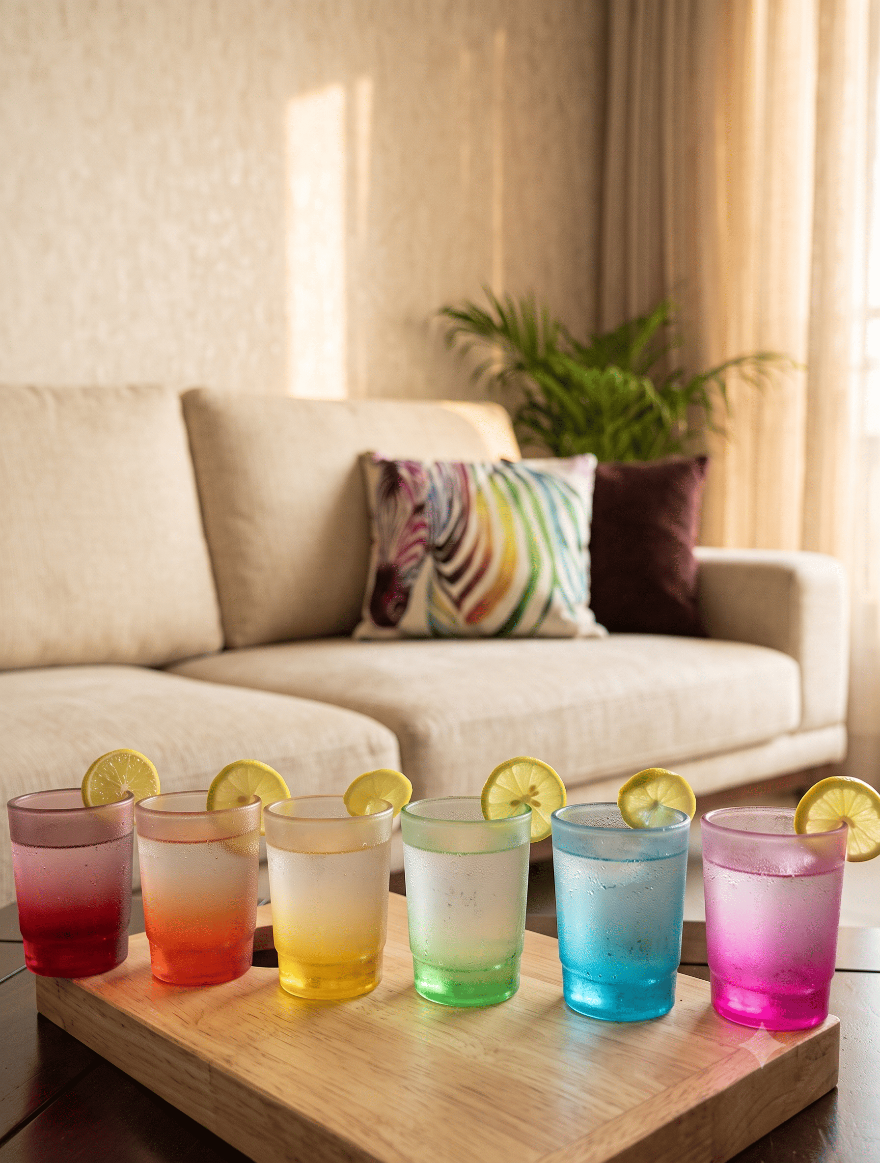 Shot Glasses Unbreakable - 65 ml, Set of 6 by Stallion.