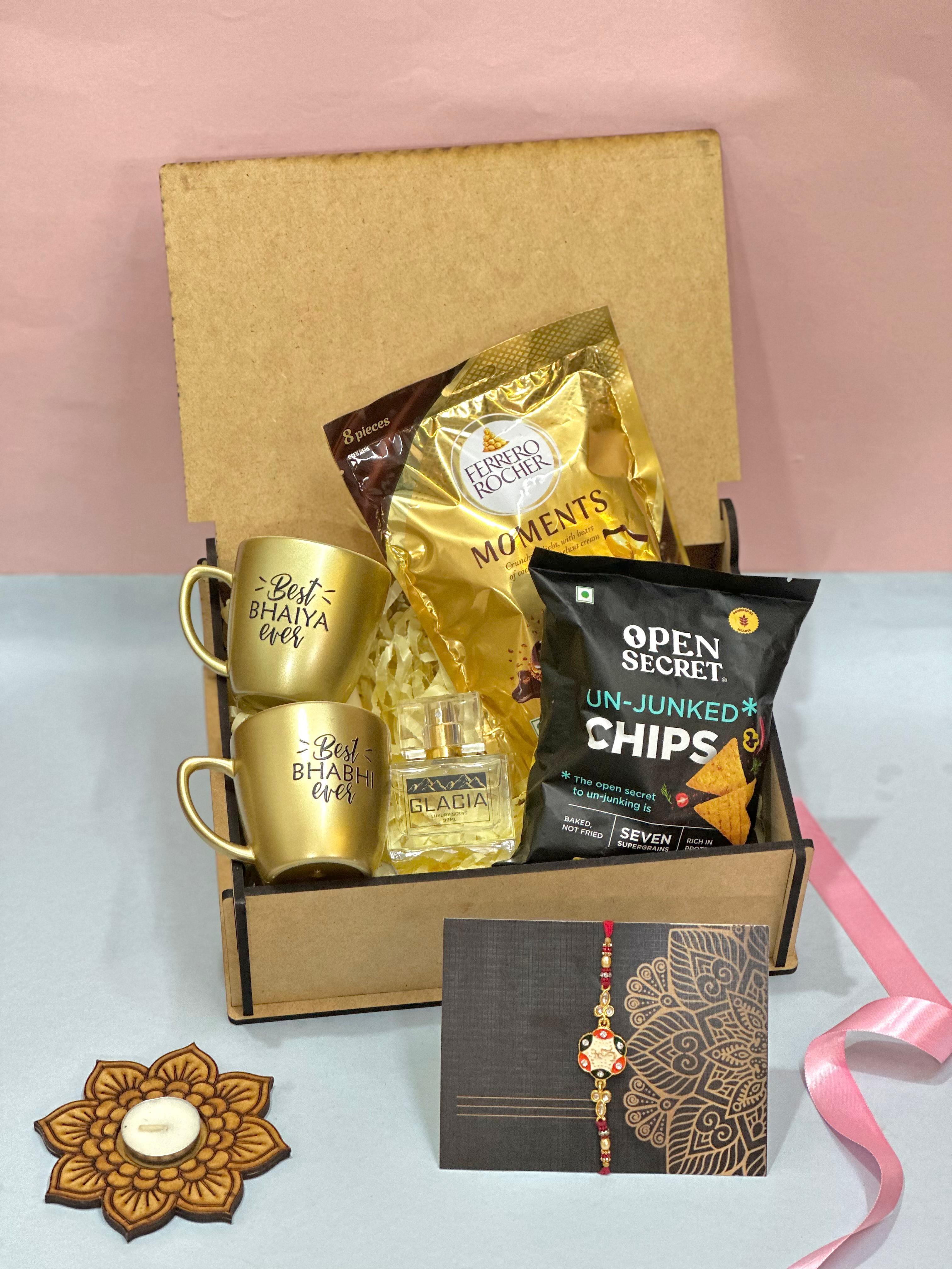 Rakhi Golden Box