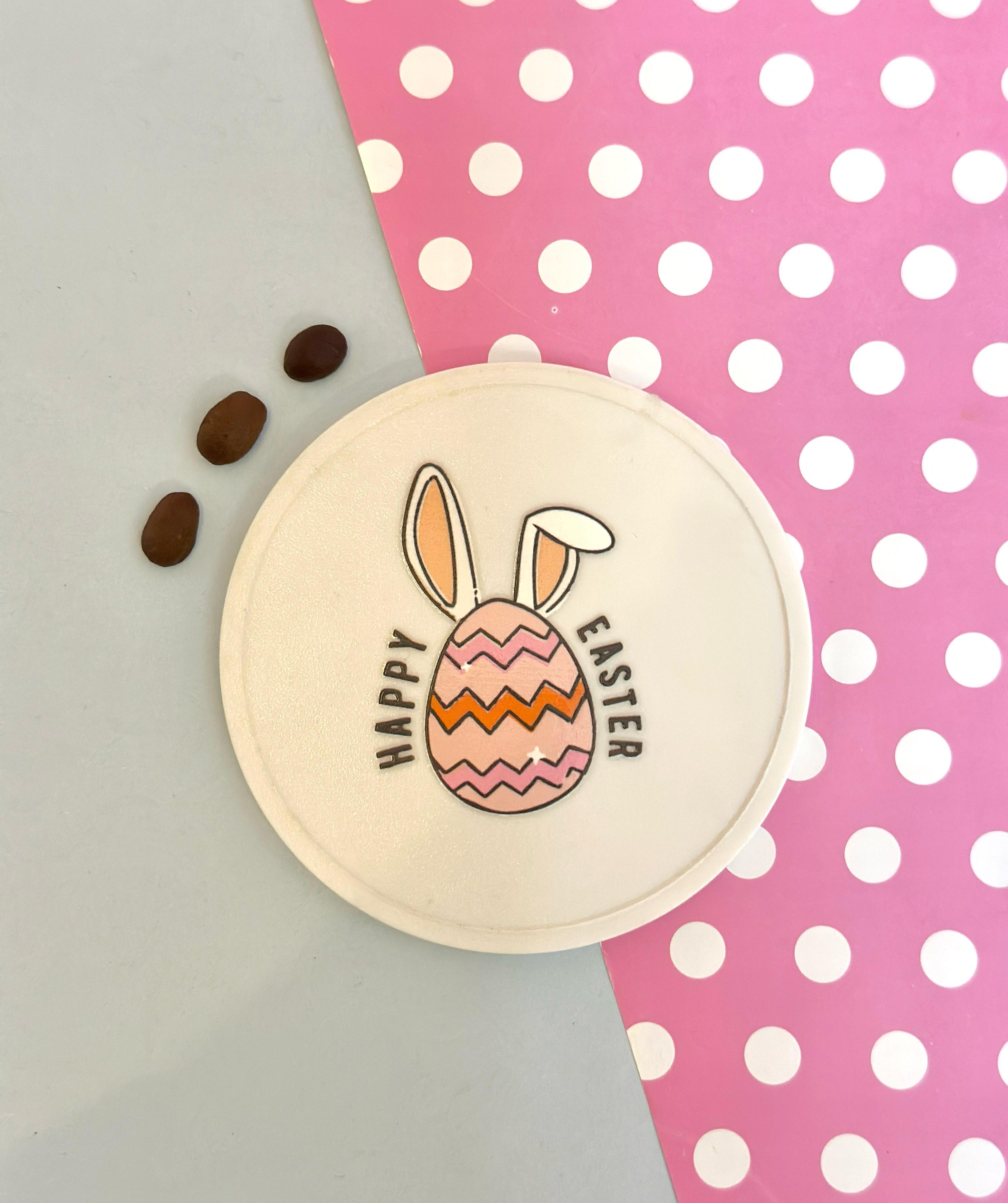 Easter Hoppy Egg Treat coaster set of 1