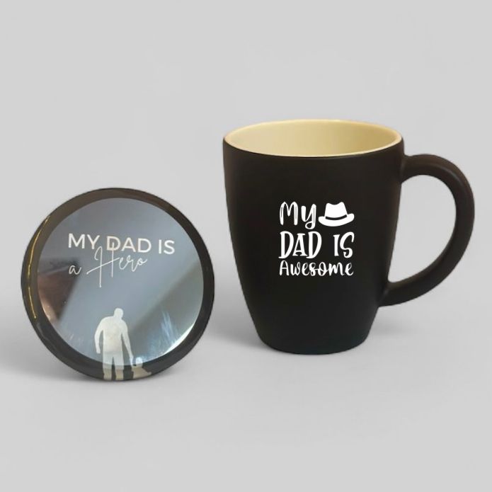 Great Dad Mug & Coaster set 1