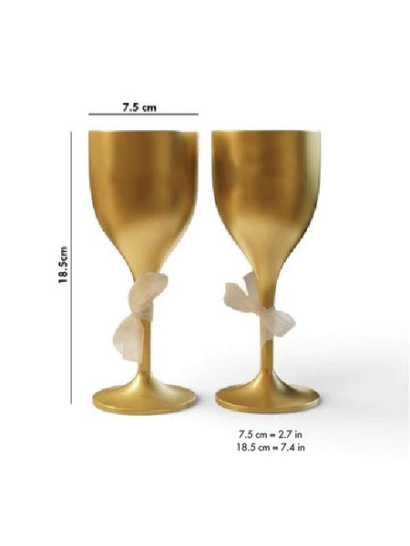 Unbreakable Wine Glass with Customisable Name