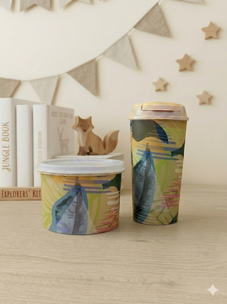 Designer Sip & Snack - Abstarct
