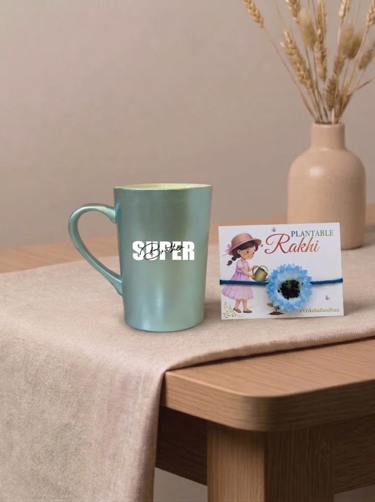 Super Bro Mug & Rakhi Box