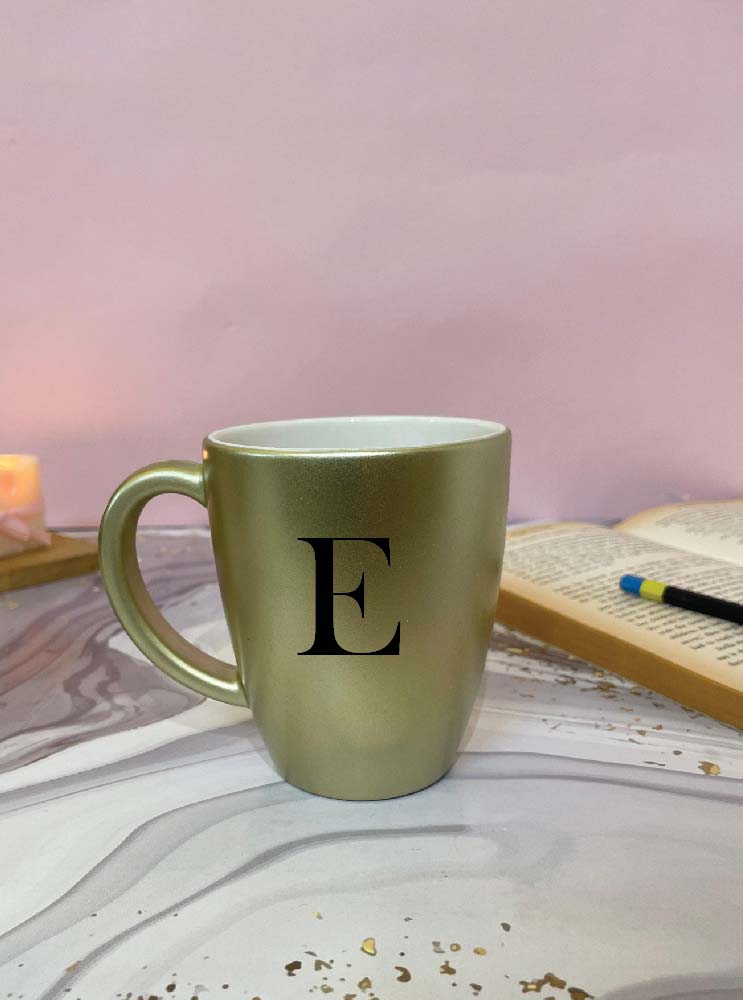 Initials Mug - Gold