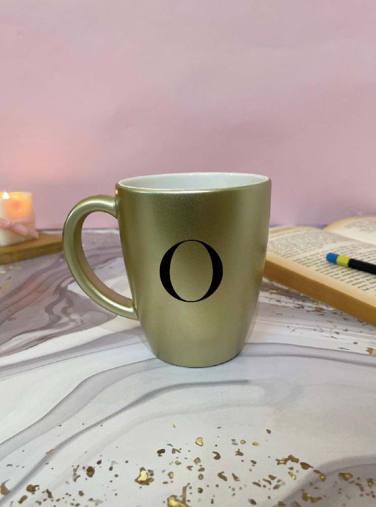 Initials Mug - Gold