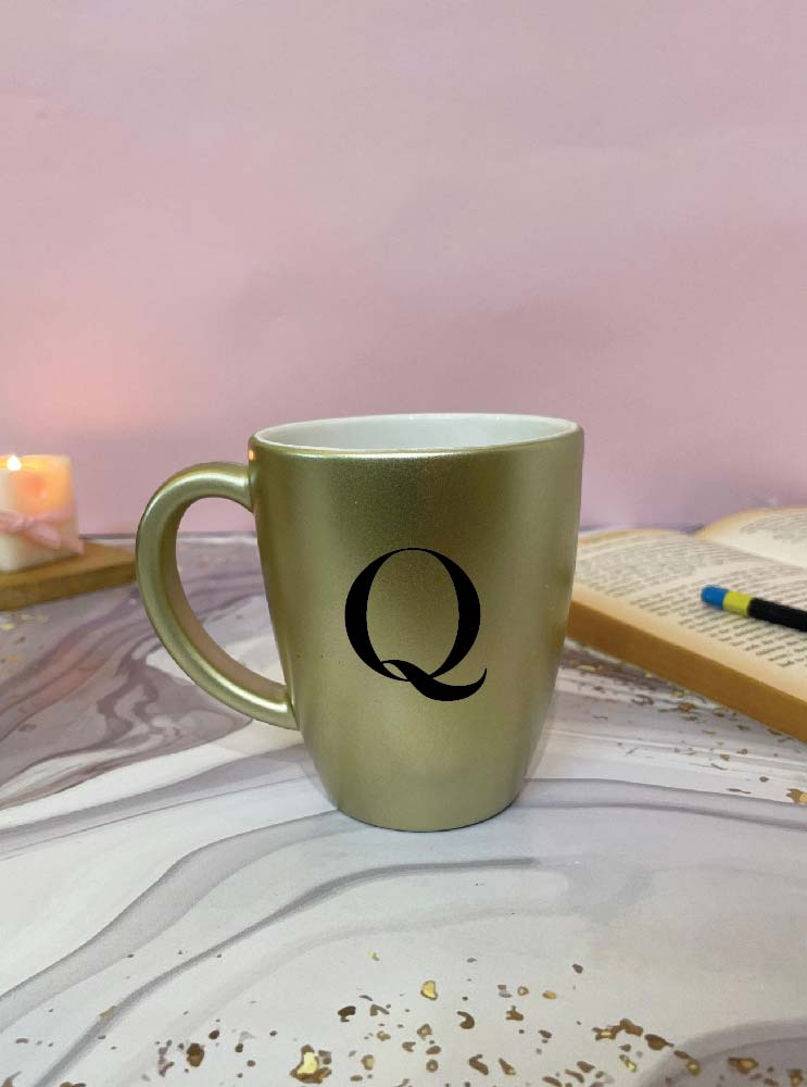 Initials Mug - Gold