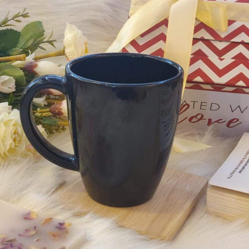 Unbreakable Black Mug - Set of 1