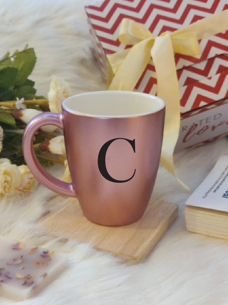 Initials Mug - Rose Gold