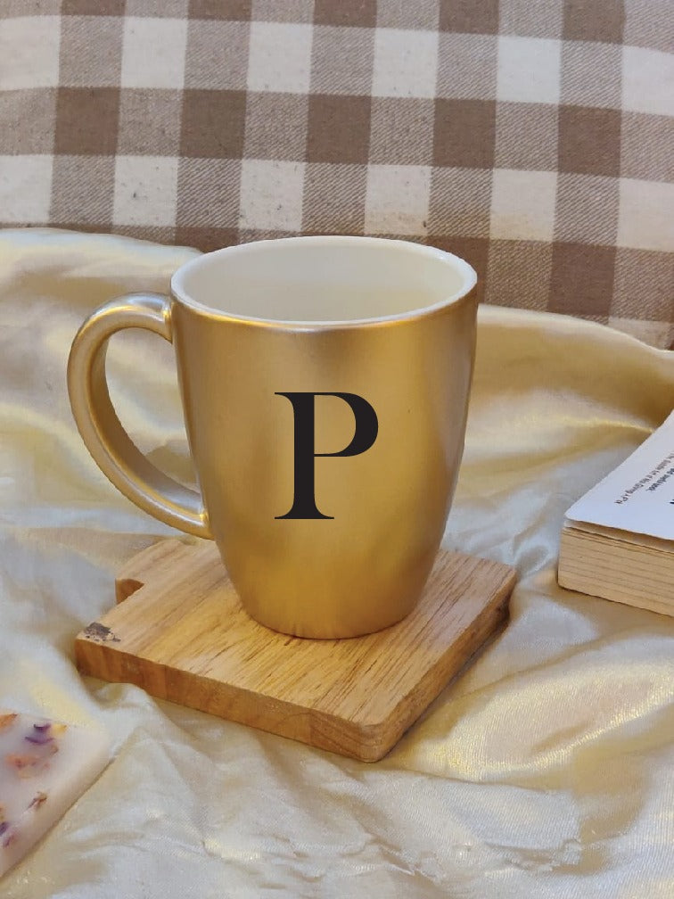 Initials Mug - Gold