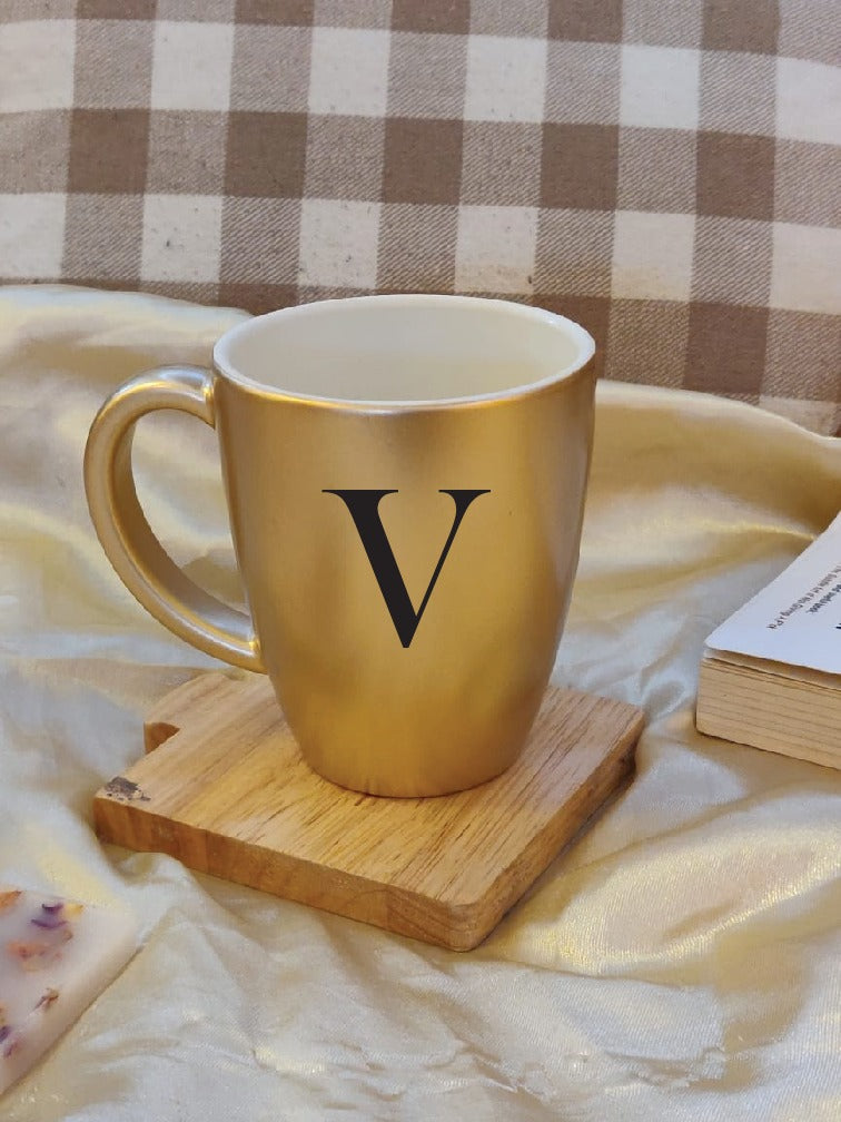 Initials Mug - Gold
