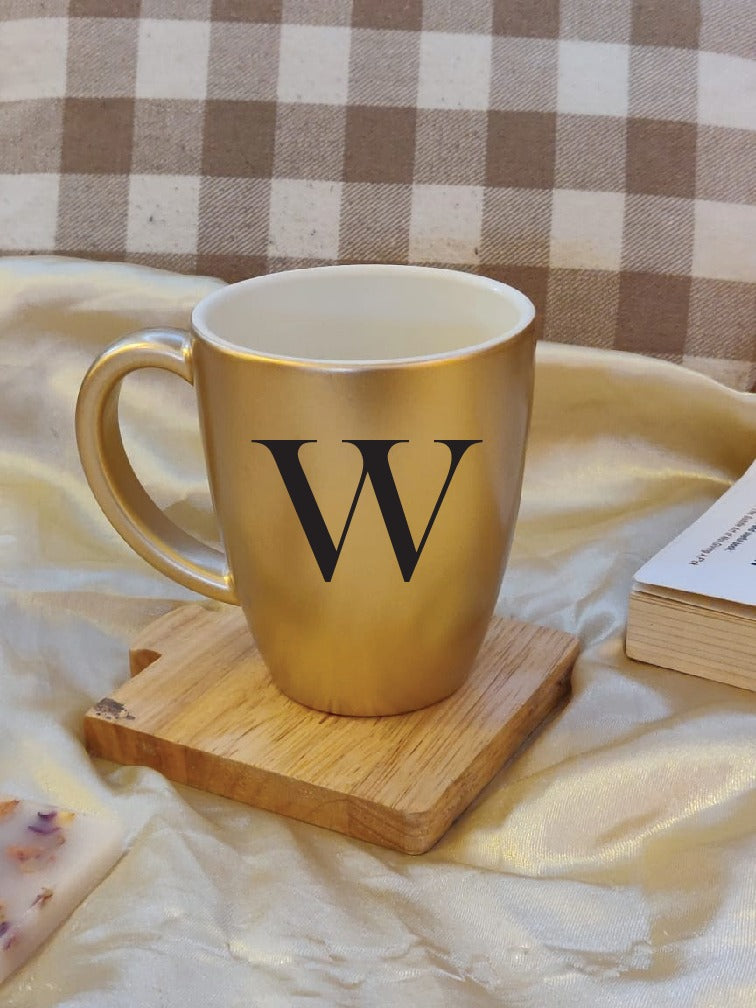 Initials Mug - Gold