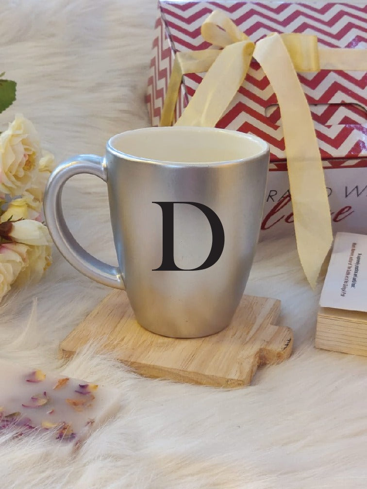 Initials Mug - Silver