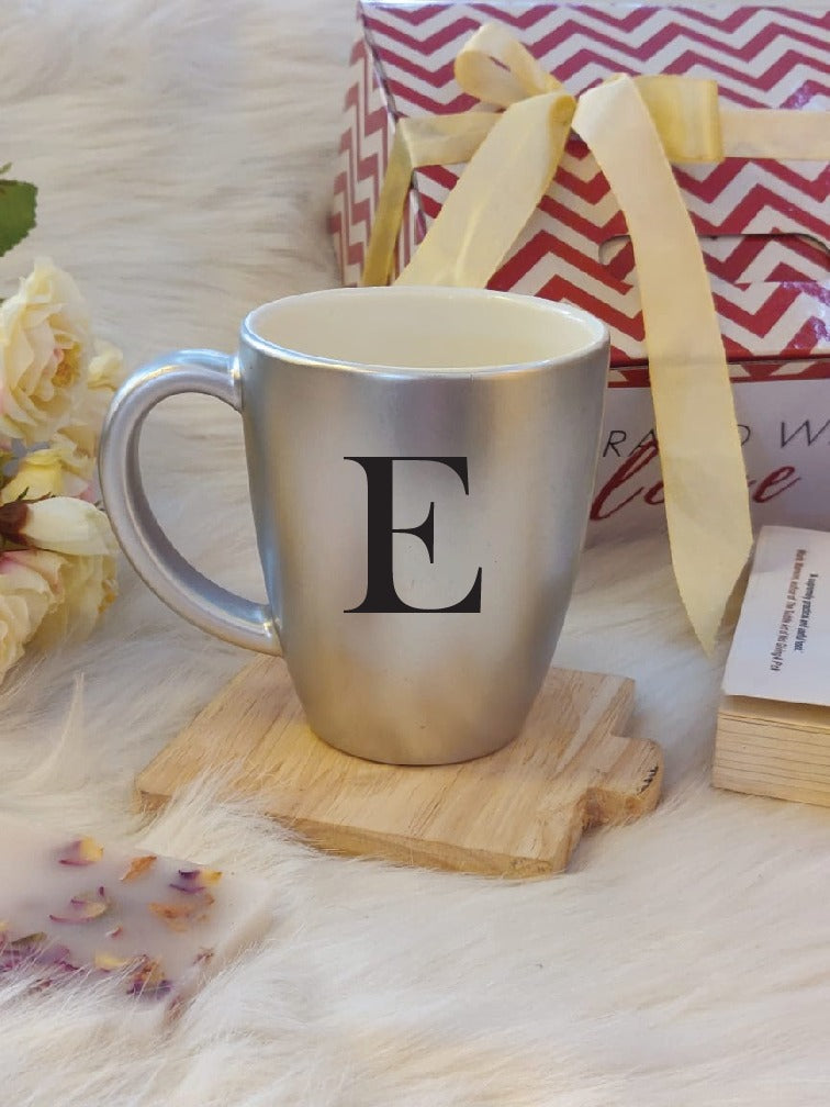 Initials Mug - Silver