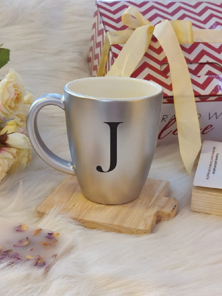 Initials Mug - Silver