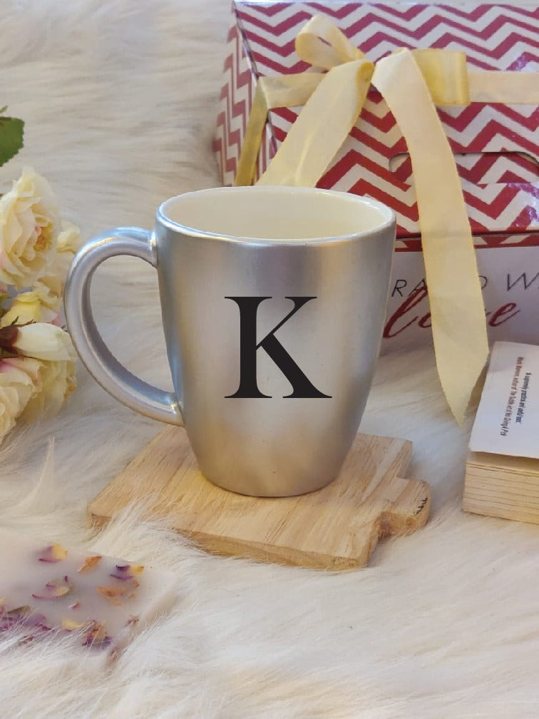 Initials Mug - Silver