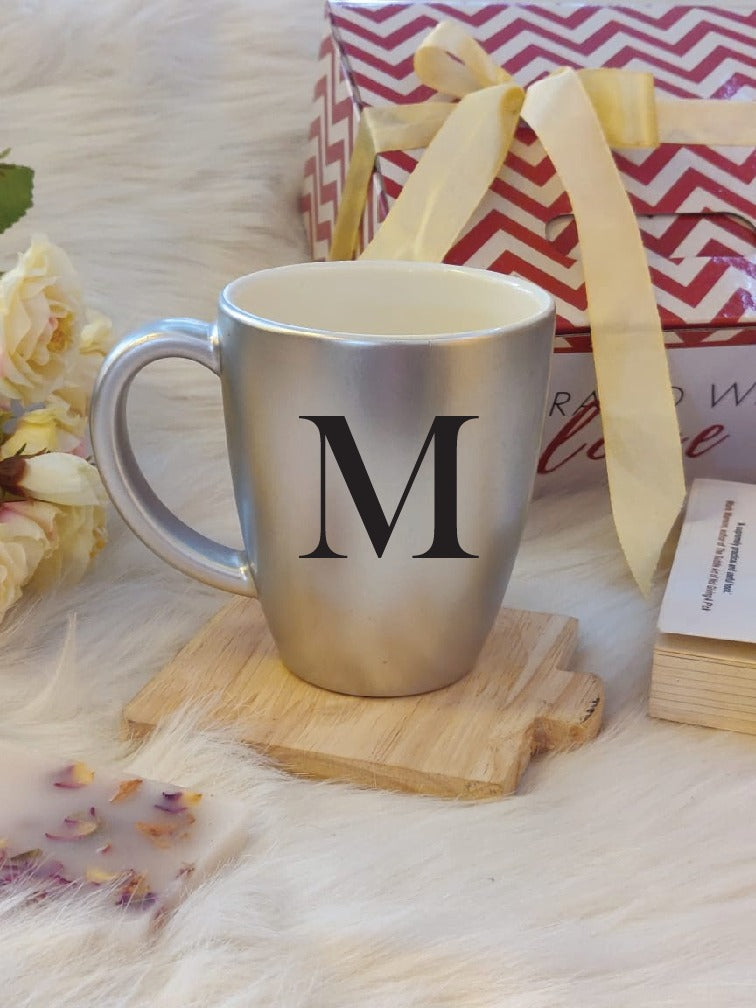 Initials Mug - Silver