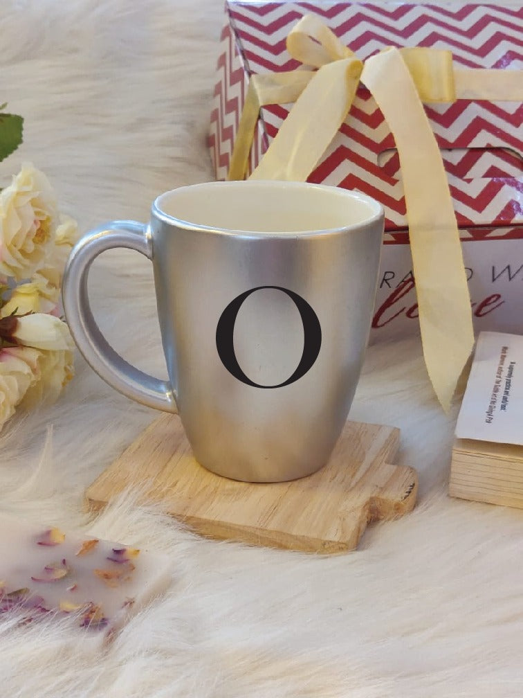Initials Mug - Silver