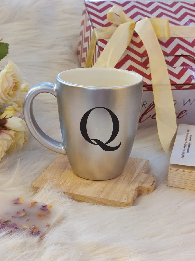 Initials Mug - Silver