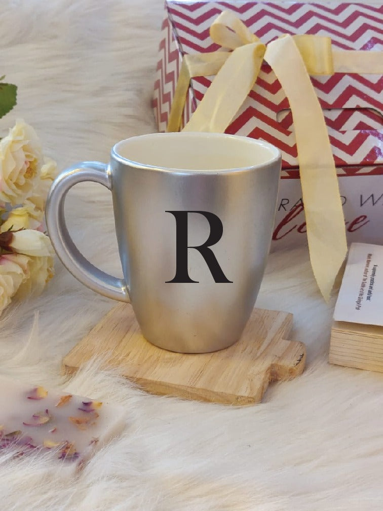 Initials Mug - Silver