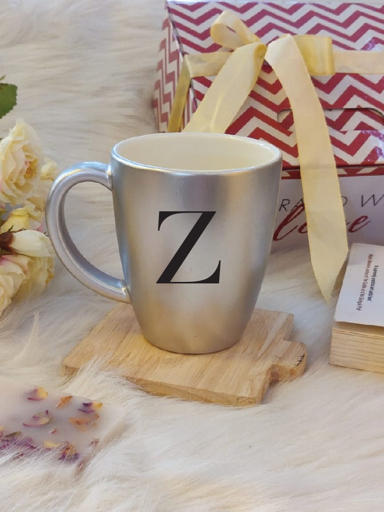 Initials Mug - Silver