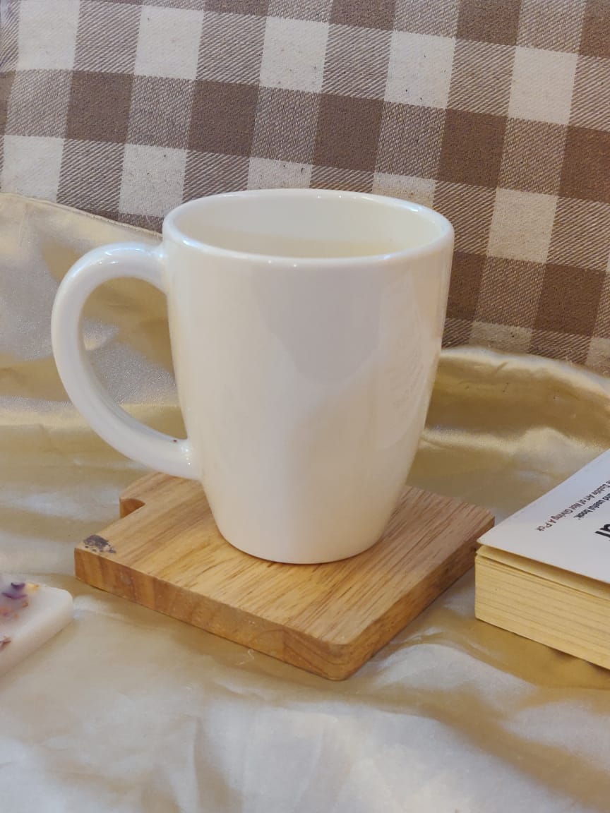 Unbreakable White Mug - Set of 1