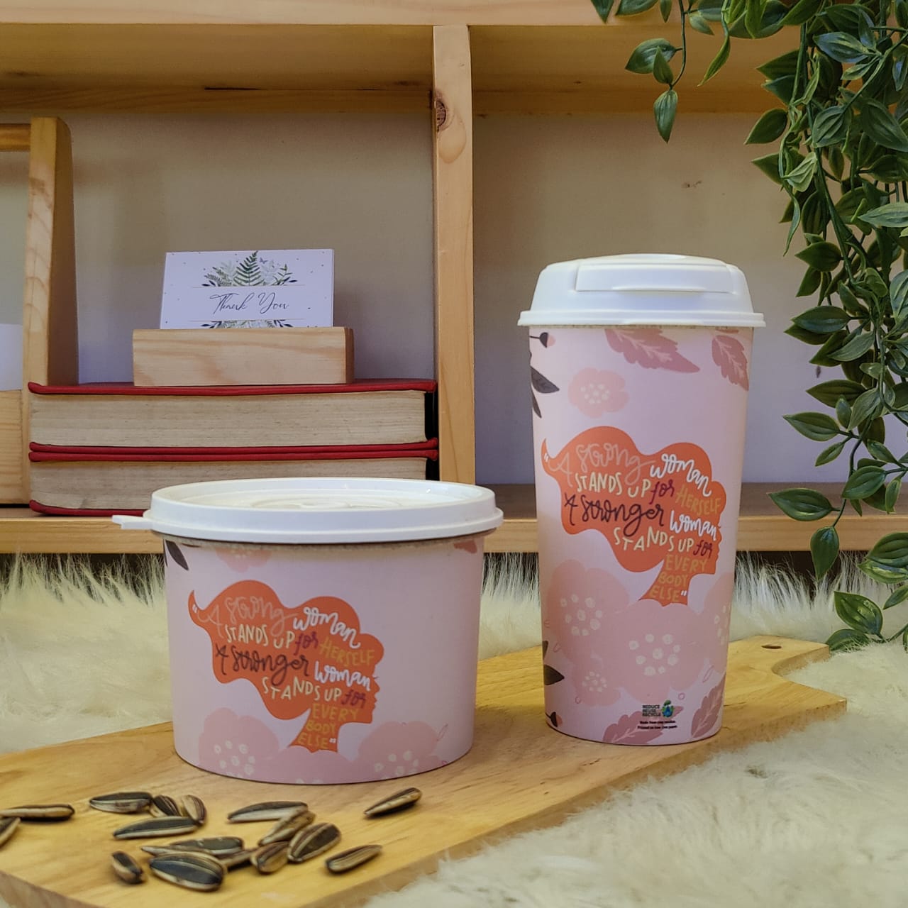 Unbreakable Cup & Snack box-Wonder Women