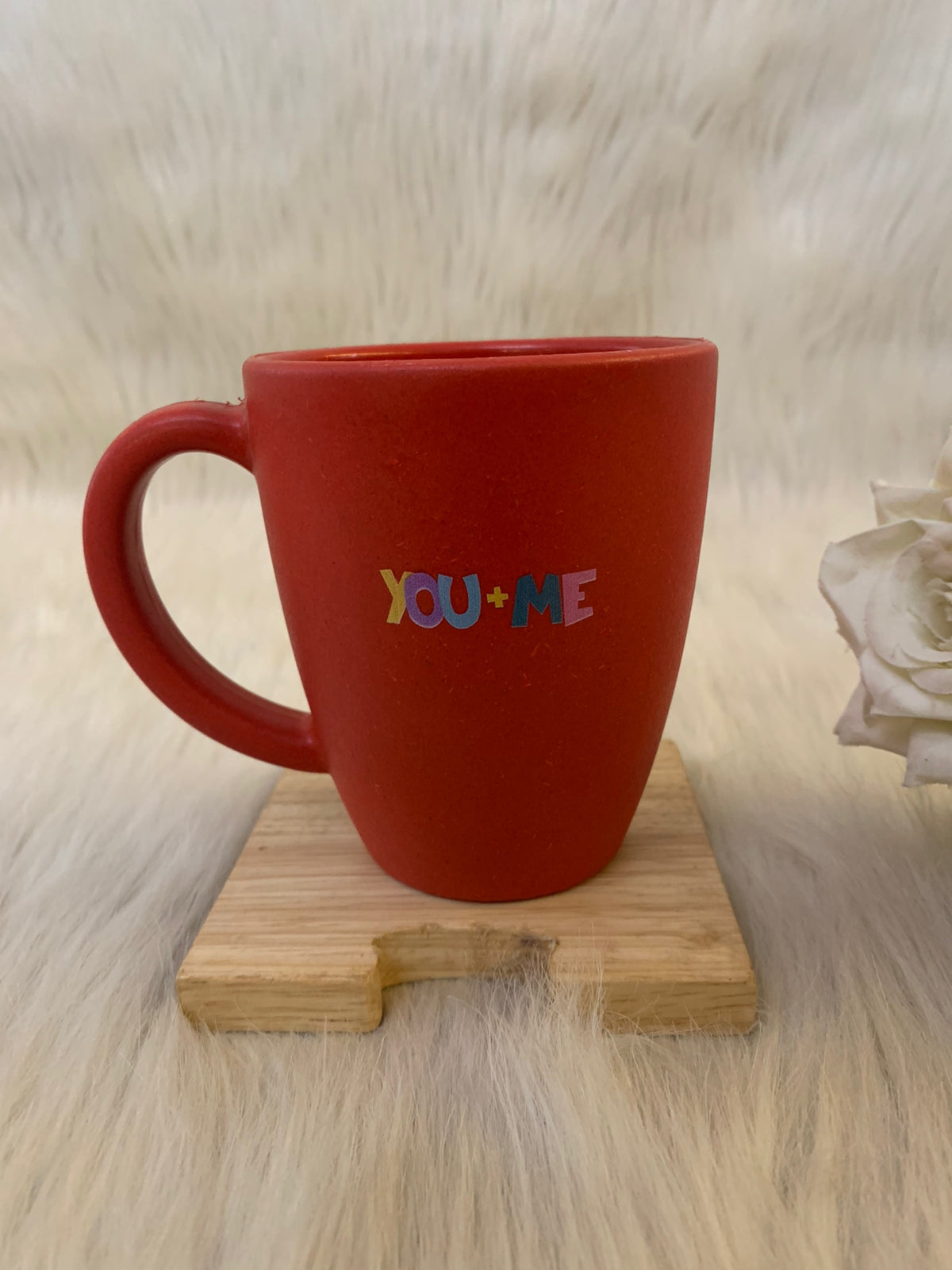 Red Rice Husk Coffee Mug- Valentine Special