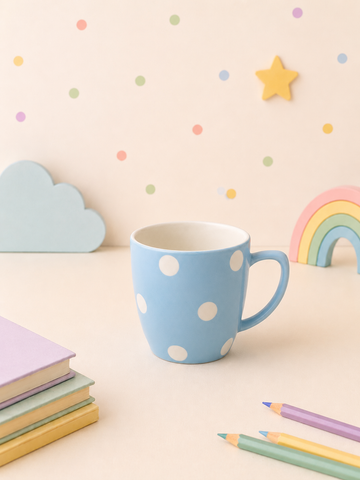 Polka Pop Tea Cup-1