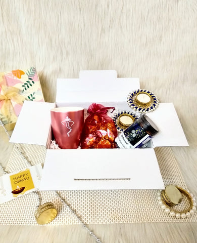 "Rosegold Diwali Gift Box"