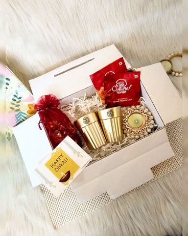 "Golden Tea Culture Gift Box"
