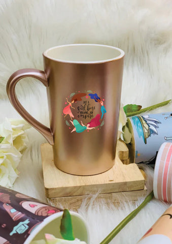 Unbreakable Tall coffee mug - Girl boss