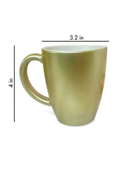 Unbreakable Couple Mugs - Gorgeous and Handsome - Set of 2 - Gold