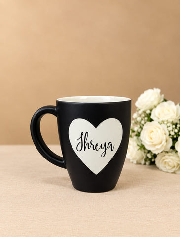 Unbreakable Designer Chalkboard Mug with Customisable Name - Set of 1
