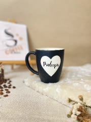 Unbreakable Designer Chalkboard Mug with Customisable Name - Set of 1