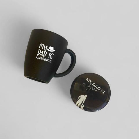 Great Dad Mug & Coaster set 1