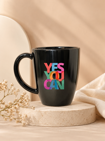 Unbreakable coffee mug { YES YOU CAN }