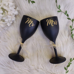 Unbreakable Wine Glass  - Set of 2 Black Lush