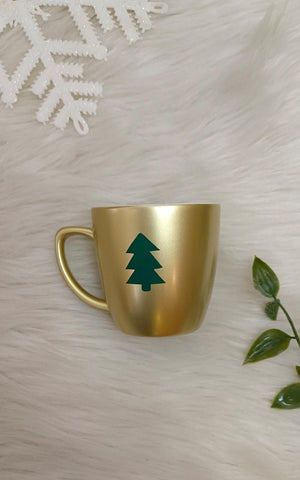 Unbreakable Teacup - Set of 1- Christmas tree