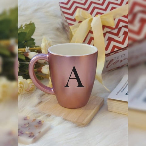 Initials Mug - Rose Gold