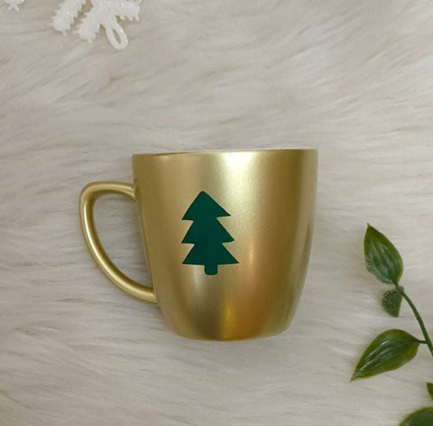 Unbreakable Teacup - Set of 1- Christmas tree