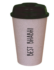 Customized Raksha Bandhan Eco-Friendly Rice husk On-The-Go Cup