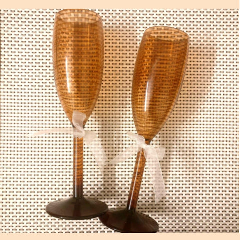 Non Breakable Champagne Glass Gift Set - Ceramic