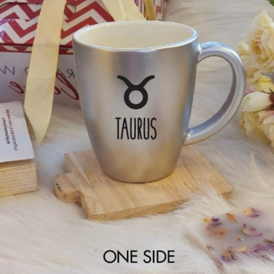 Unbreakable Zodiac Coffee Mug with Customisable Name- set of 1