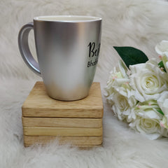 Unbreakable Silver Coffee Mug, Set of 1, Rakhi Special- Best Bhabhi