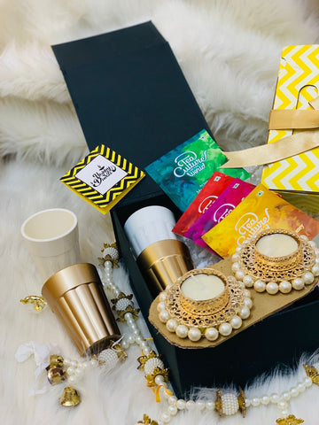 "Metallic Love" Diwali hamper - Diwali Gift Box