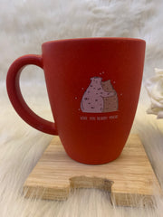 Red Rice Husk Coffee Mug - Valentine Special