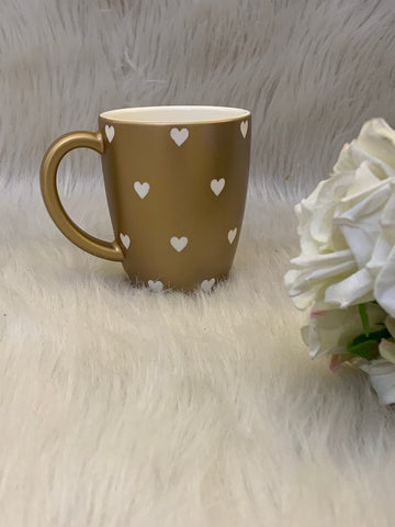 Valentine special mug - Gold