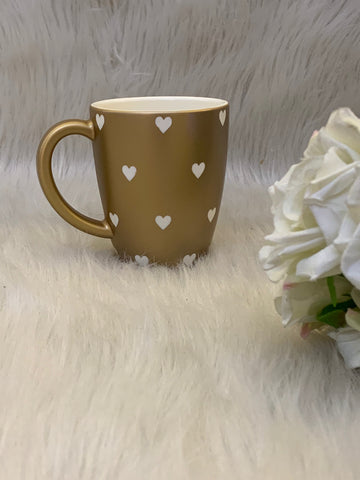 Valentine special mug - Gold