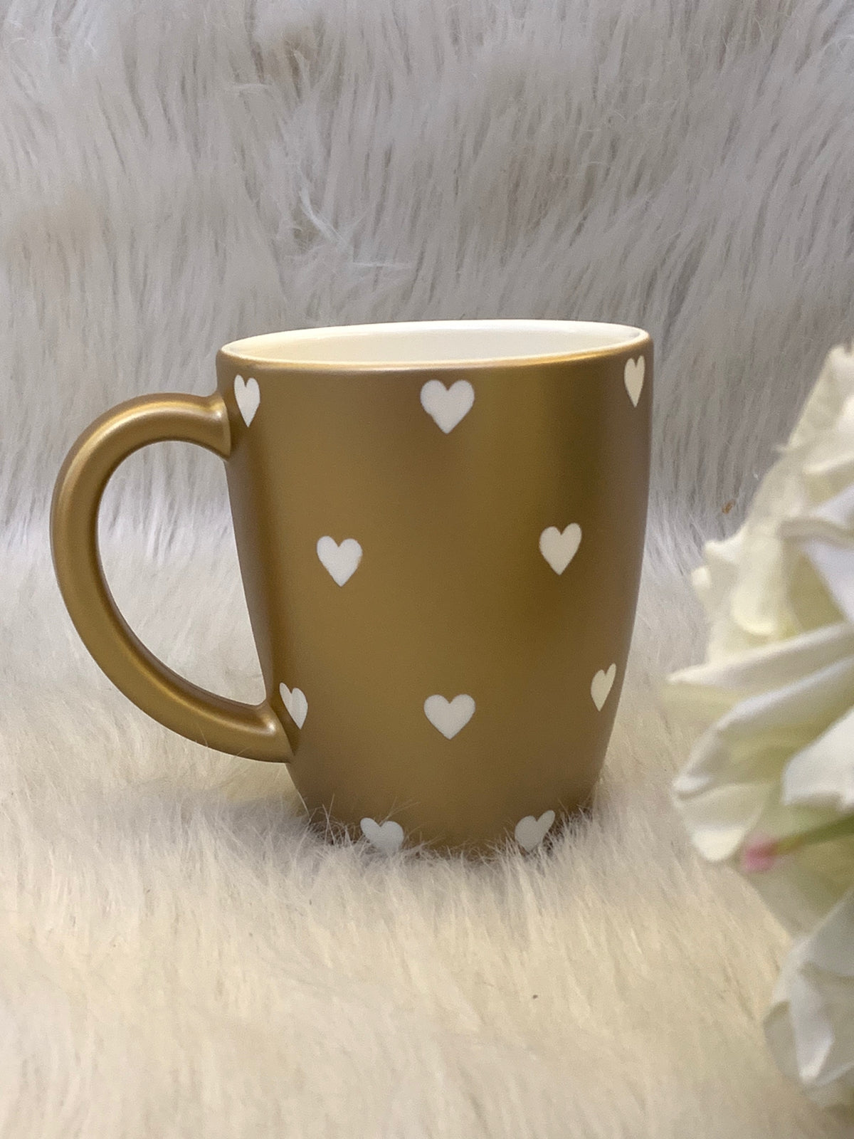 Valentine special mug - Gold