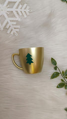 Unbreakable Teacup - Set of 1- Christmas tree